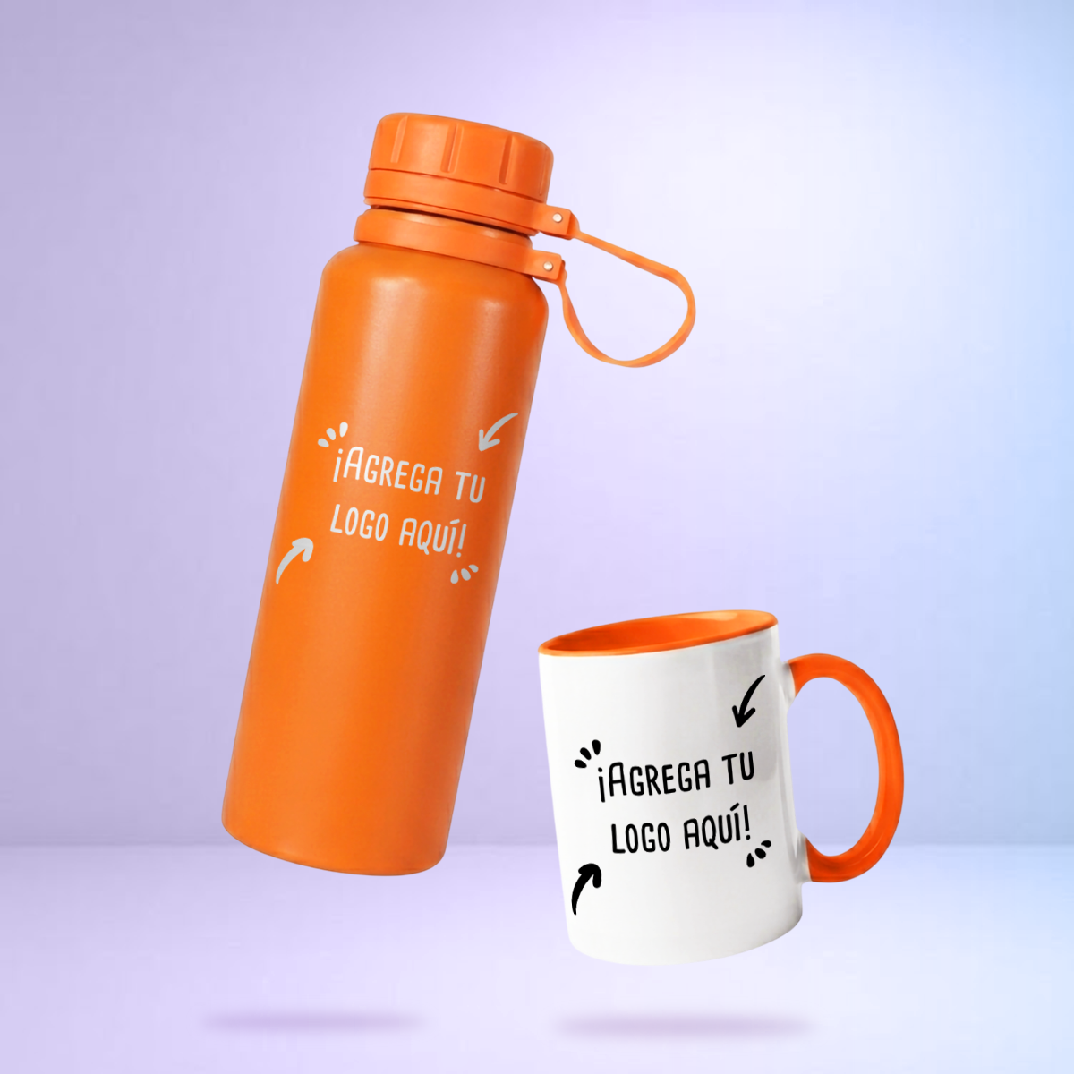 Botellas y mug personalizados