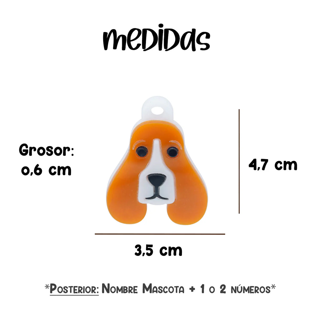 Placas para Perro - Diseño Razas - greengraphic.cl