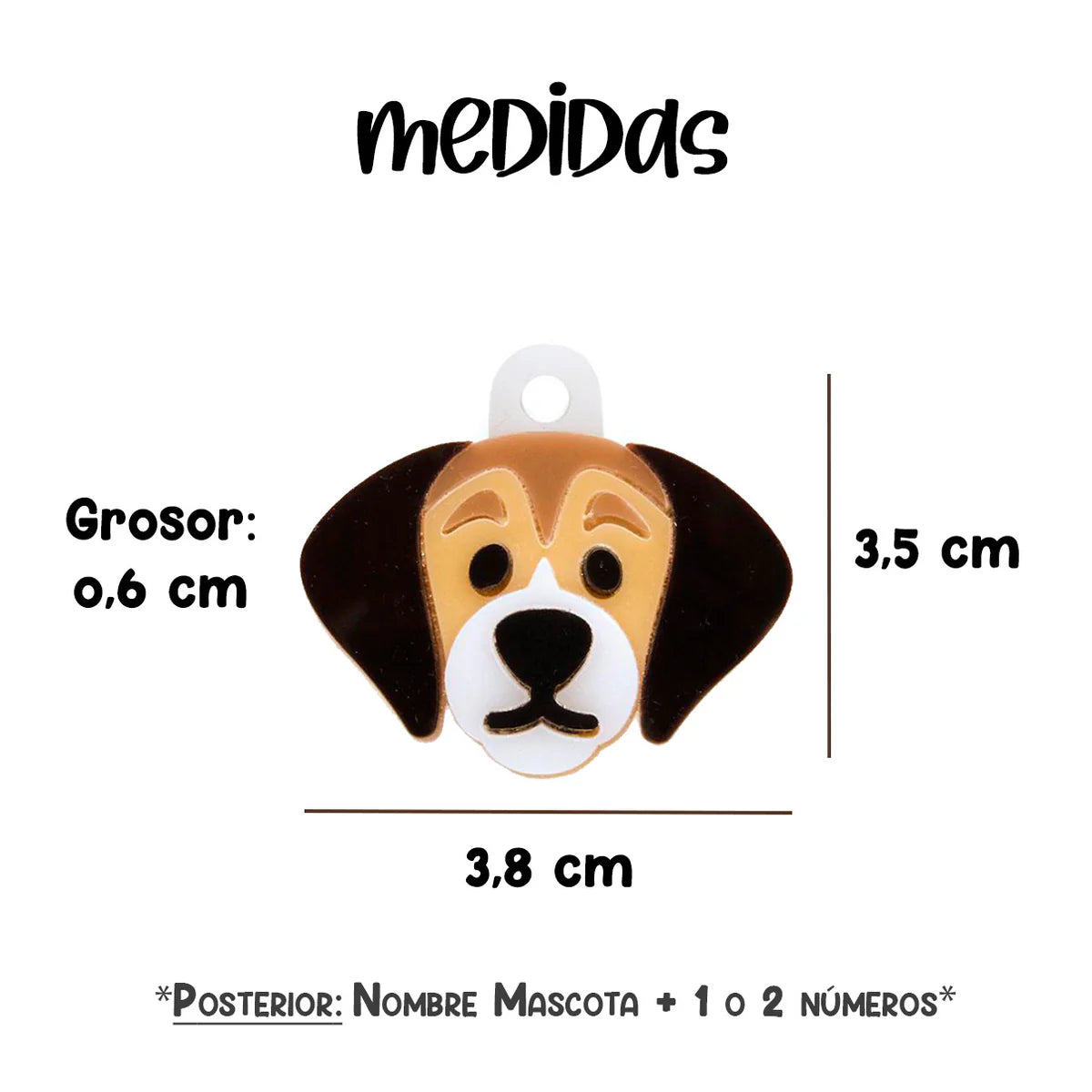 Placas para Perro - Diseño Razas - greengraphic.cl