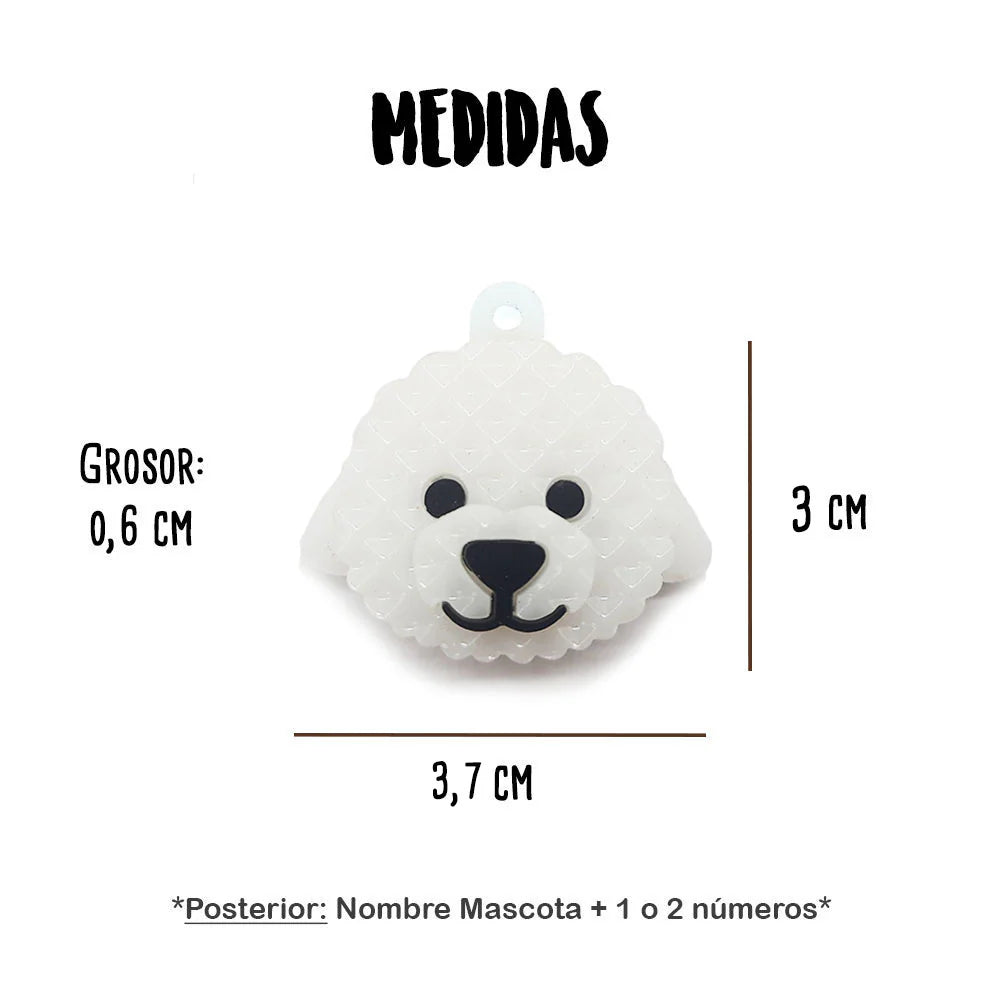 Placas para Perro - Diseño Razas - greengraphic.cl