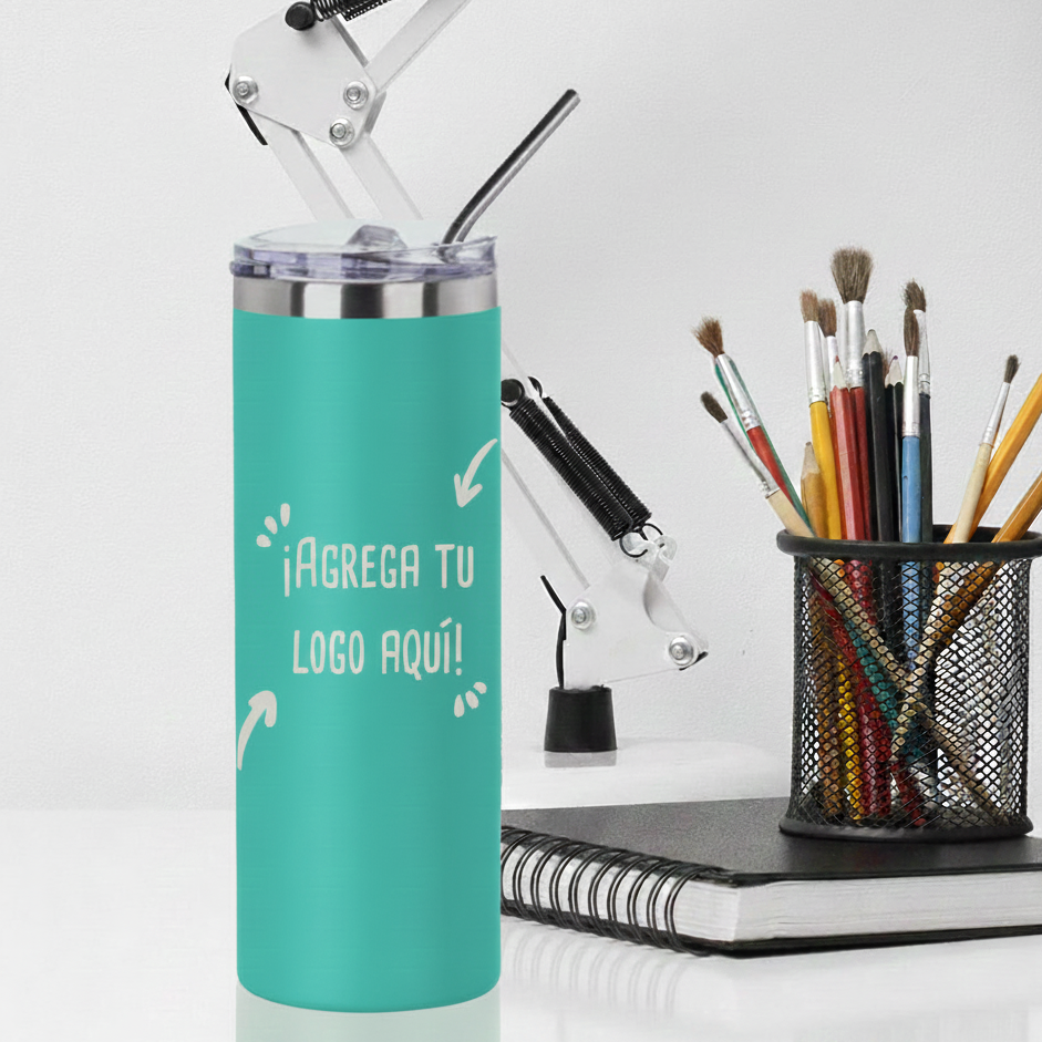 Botella Acero Grabado 600 ML Personalizable - greengraphic.cl