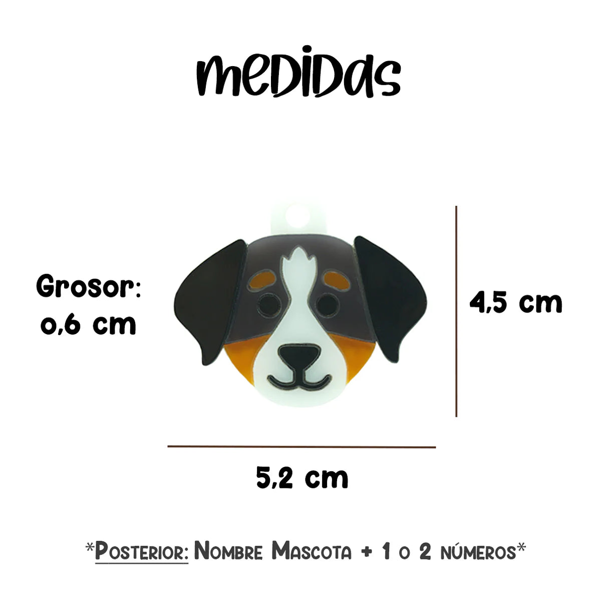Placas para Perro - Diseño Razas - greengraphic.cl