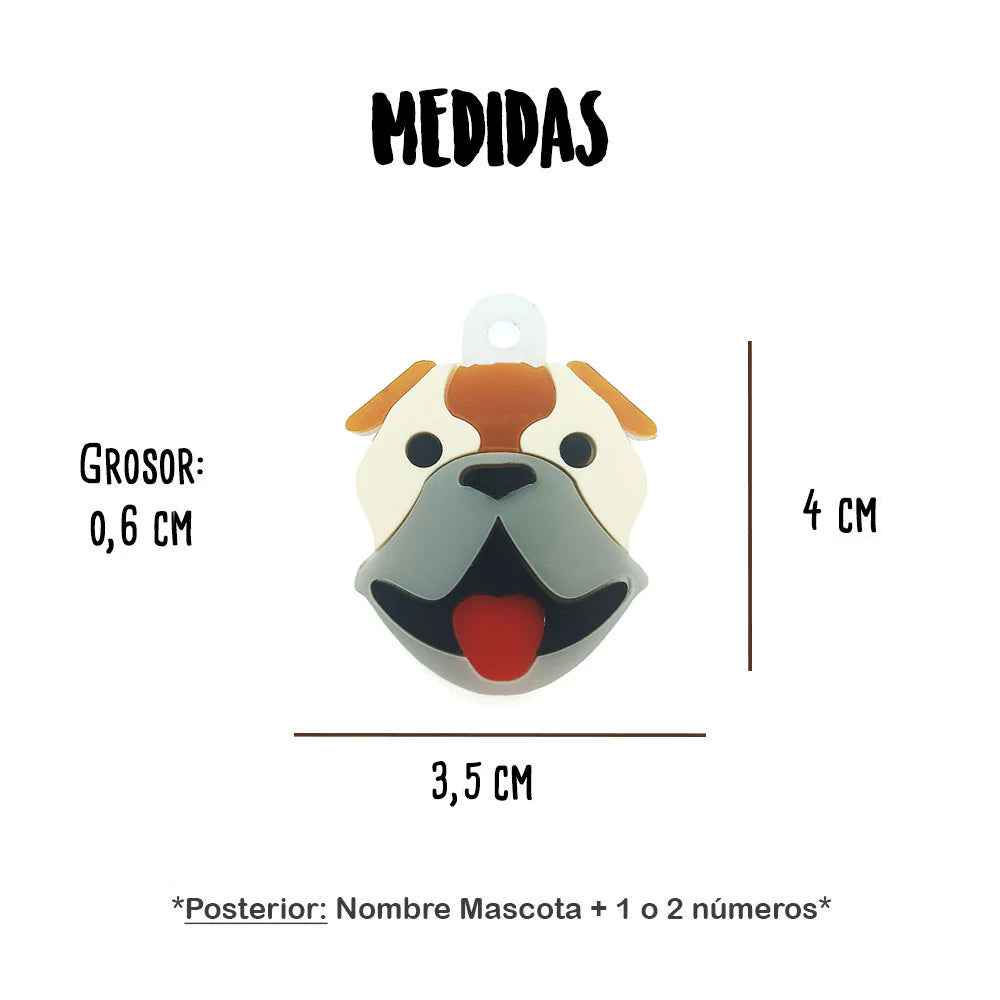 Placas para Perro - Diseño Razas - greengraphic.cl