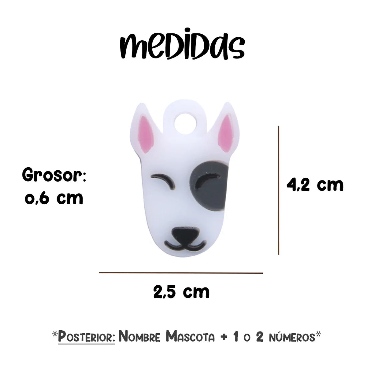 Placas para Perro - Diseño Razas - greengraphic.cl