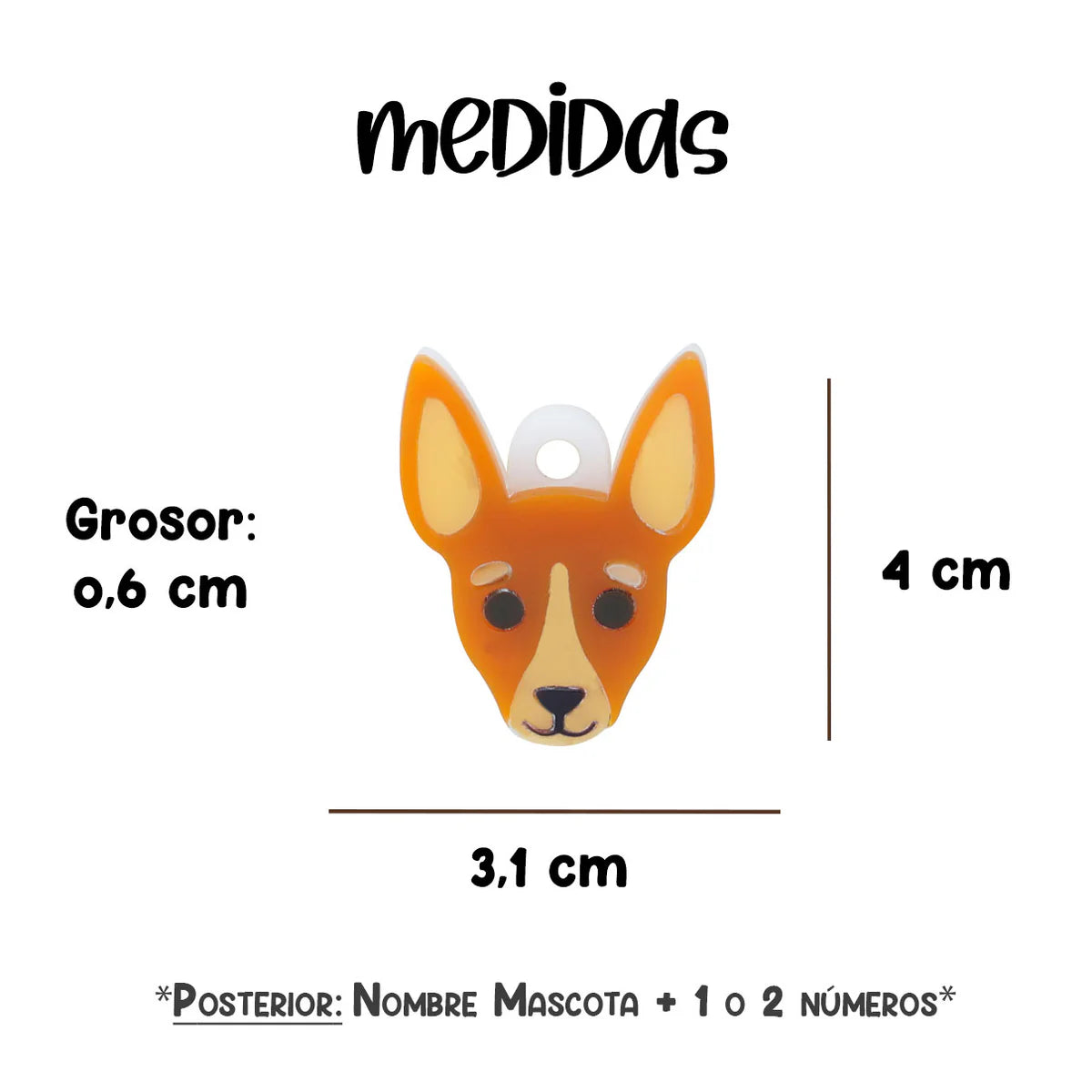 Placas para Perro - Diseño Razas - greengraphic.cl