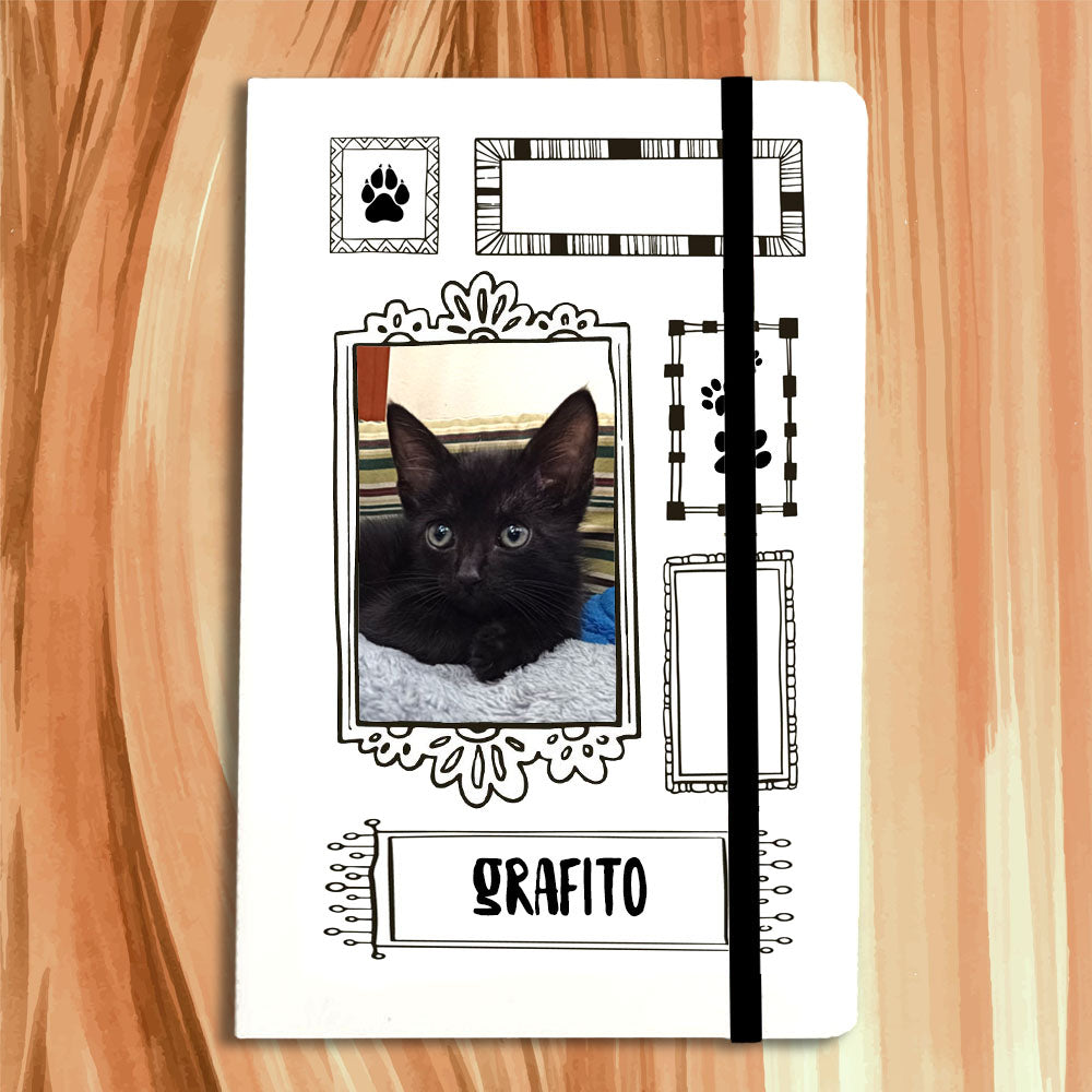 Libreta Ecocuero Mascota Personalizada - greengraphic.cl