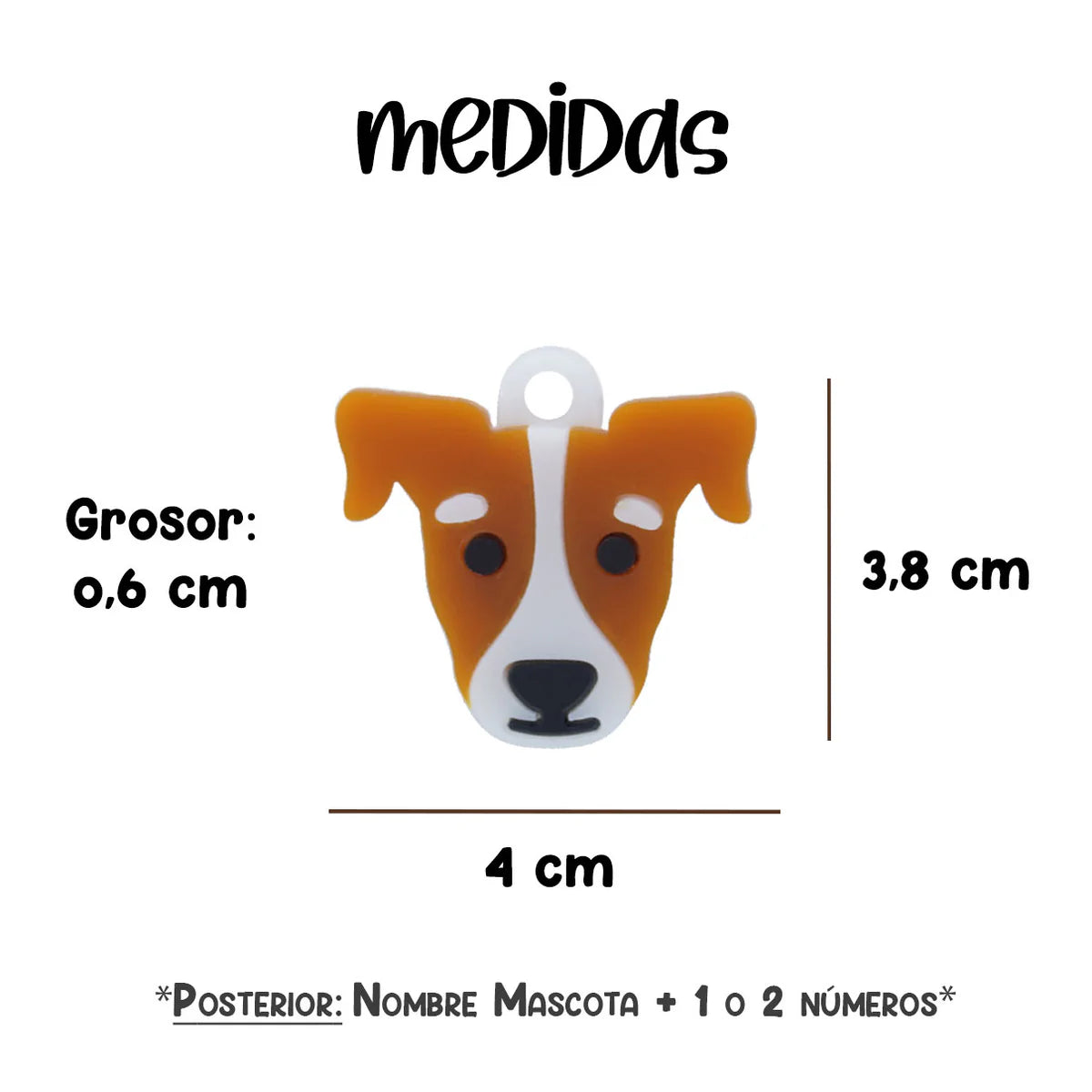 Placas para Perro - Diseño Razas - greengraphic.cl