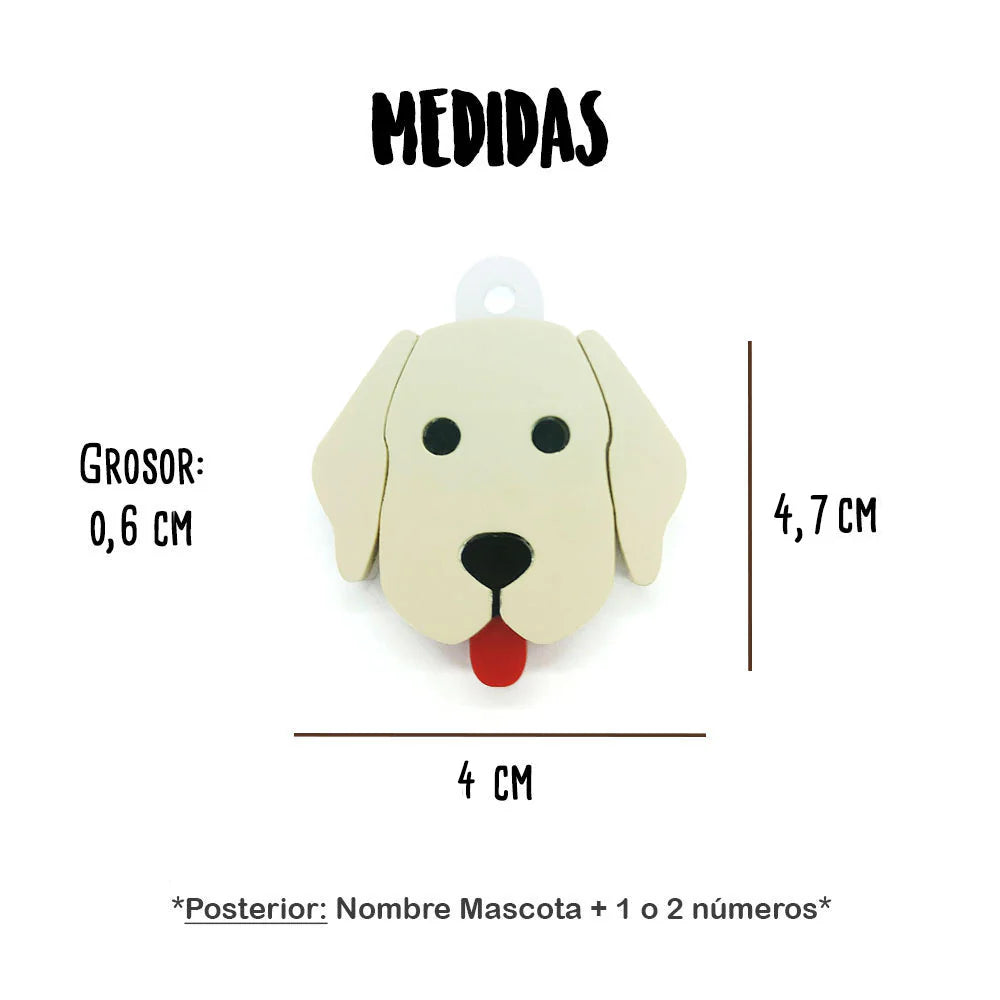 Placas para Perro - Diseño Razas - greengraphic.cl