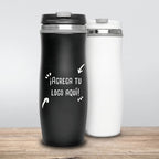 Mug Acero Tapa Rosca 450 ML Personalizable