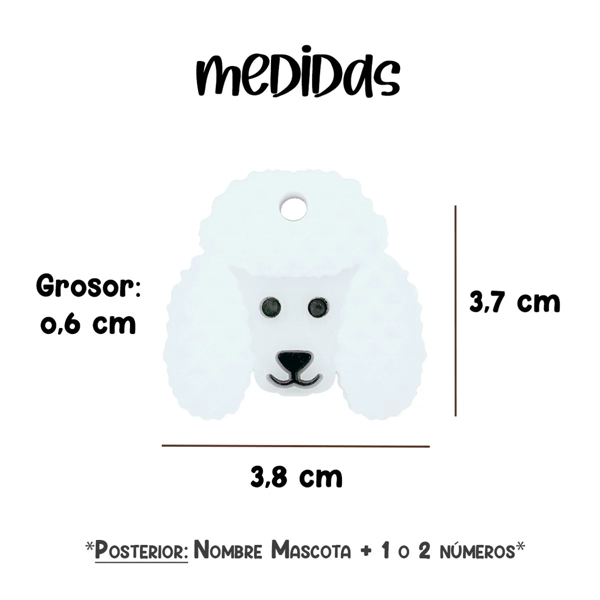 Placas para Perro - Diseño Razas - greengraphic.cl