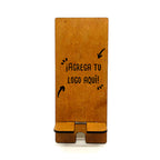 Soporte de Celular MDF Personalizable - greengraphic.cl