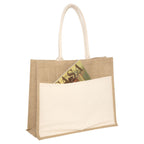 Bolso Extra Grande Yute con Algodon Personalizado