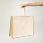 Bolso Extra Grande Yute con Algodon Personalizado