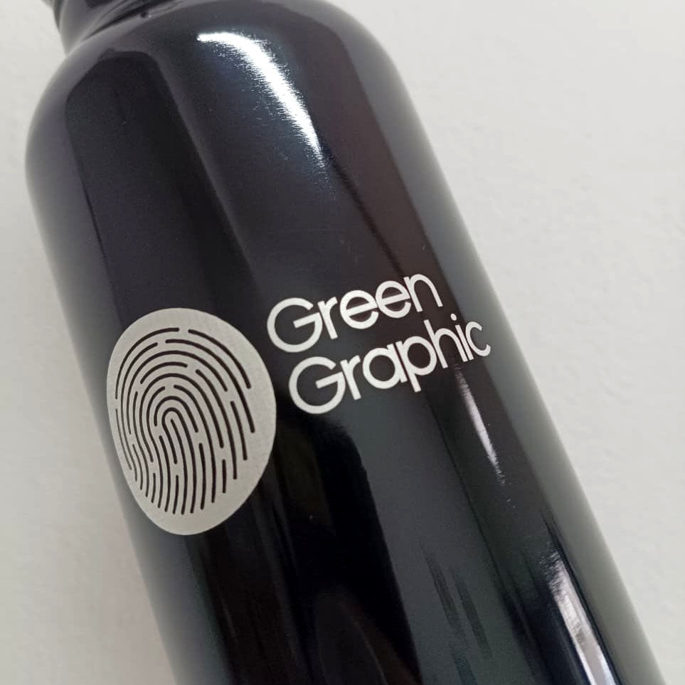 Botella aluminio tapa bamboo 750ml