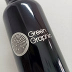 Botella aluminio tapa bamboo 750ml