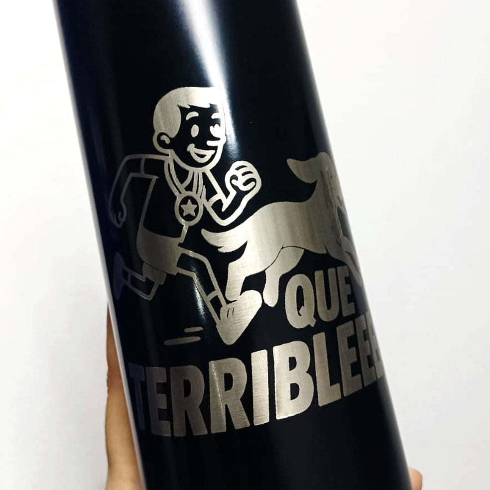 Botella Acero Tapa Rosca Grabado 600 ML Personalizable
