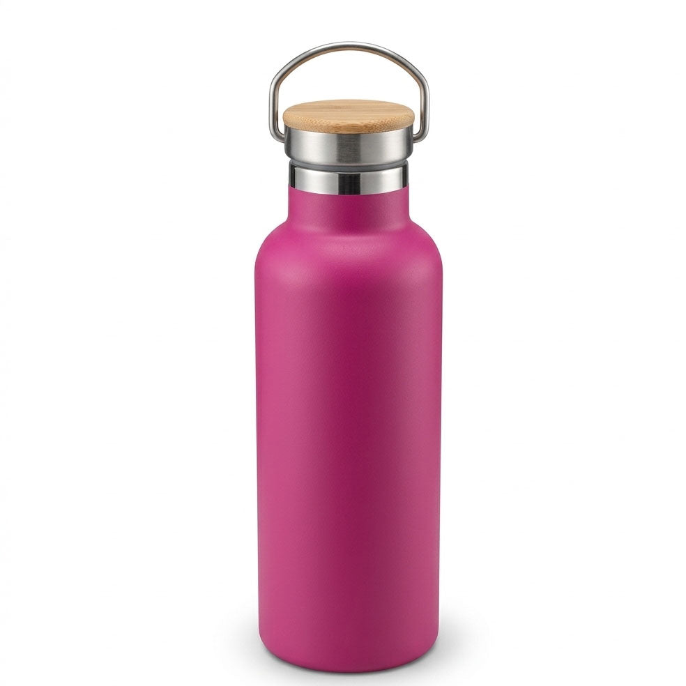 Botella Acero Tapa Rosca Grabado 600 ML Personalizable