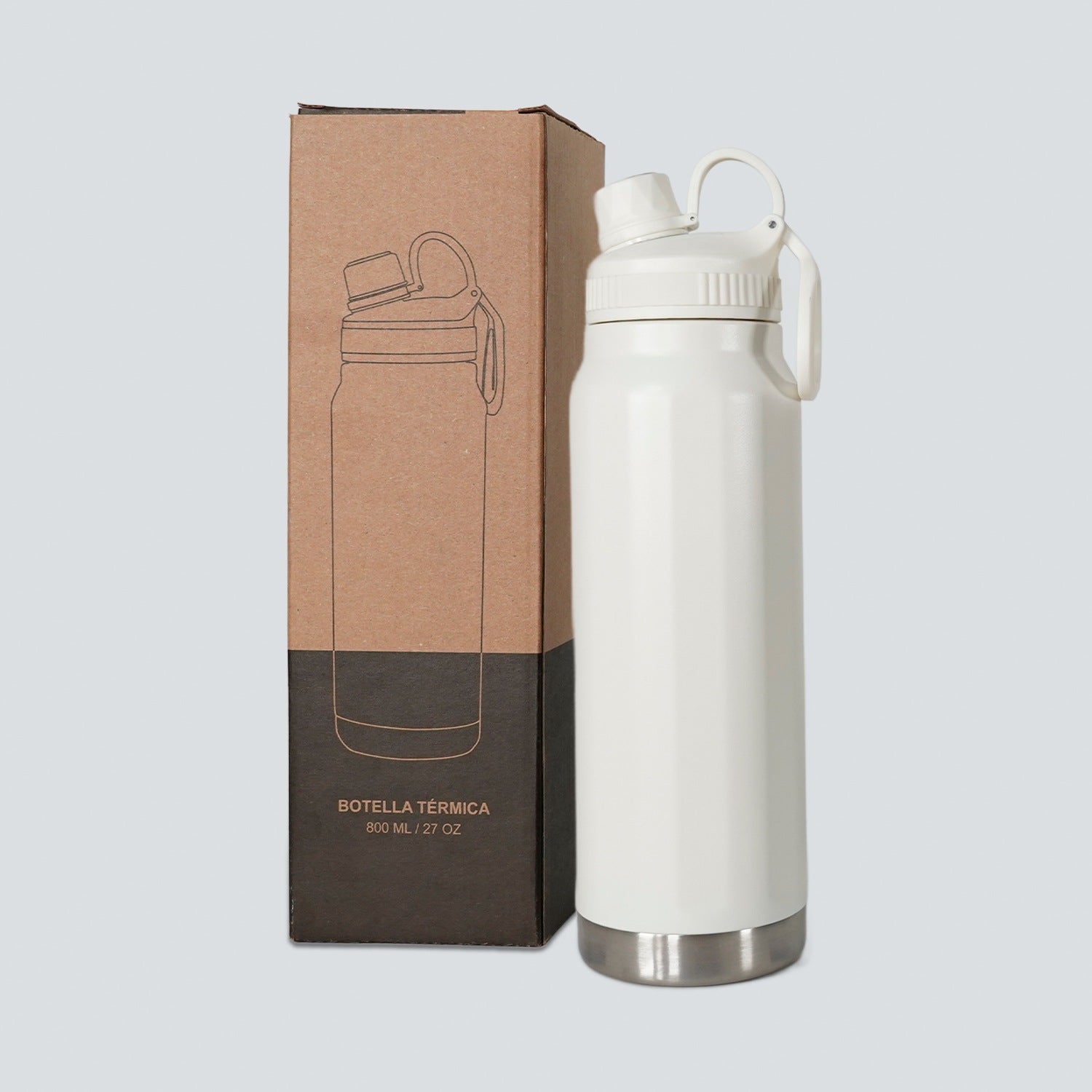 Botella Térmica Palmer Acero Inox 800ML Personalizable