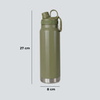 Botella Térmica Palmer Acero Inox 800ML Personalizable - greengraphic.cl