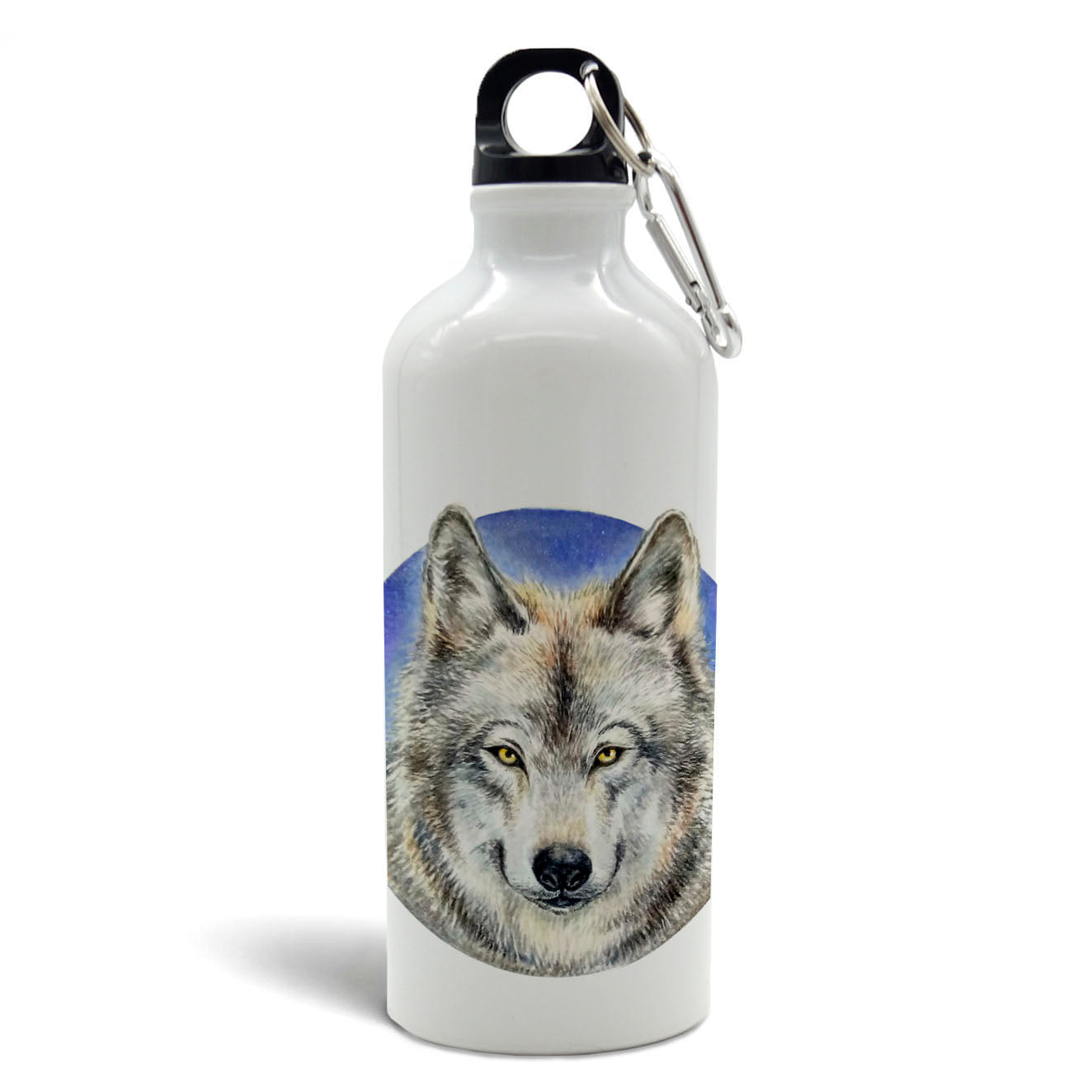 Botella Aluminio 600ml Animales - greengraphic.cl