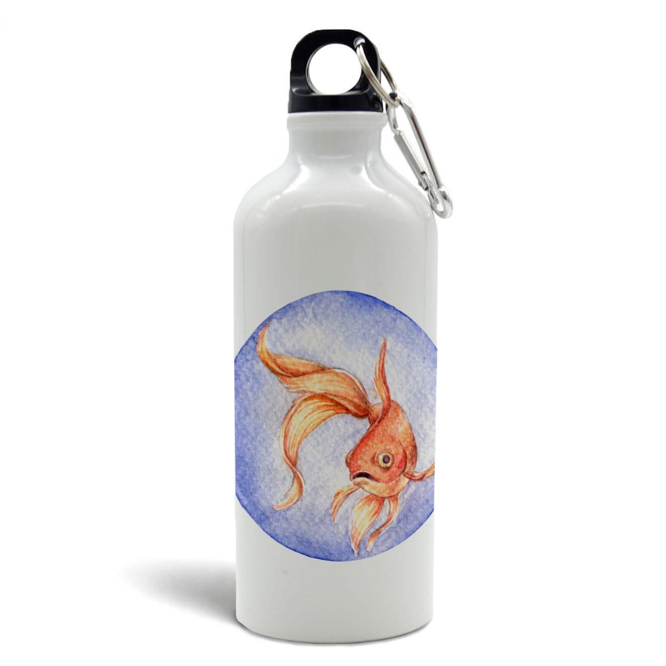 Botella Aluminio 600ml Animales - greengraphic.cl