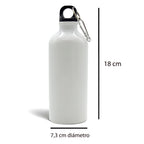 Botella Aluminio 600 ML Personalizable - greengraphic.cl