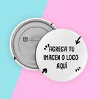 Chapita Alfiler 5,8 cm Personalizable - greengraphic.cl