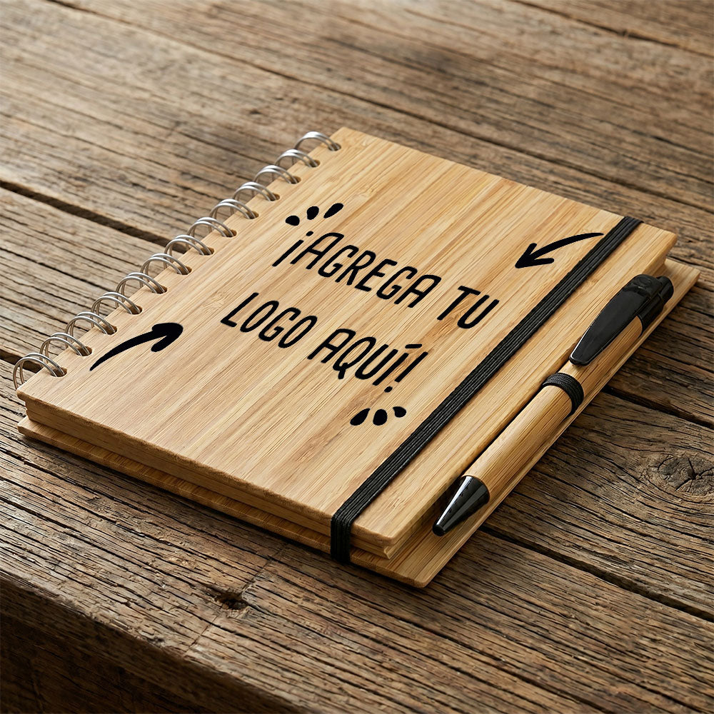 Cuaderno de Bamboo con lápiz