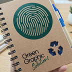 Cuaderno Ecológico Tapa Dura con Lápiz