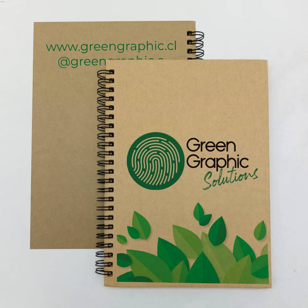 Cuaderno Ecológico Tapa Dura - greengraphic.cl