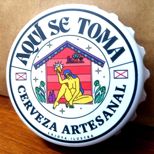 Tapa Imán Destapador Personalizable