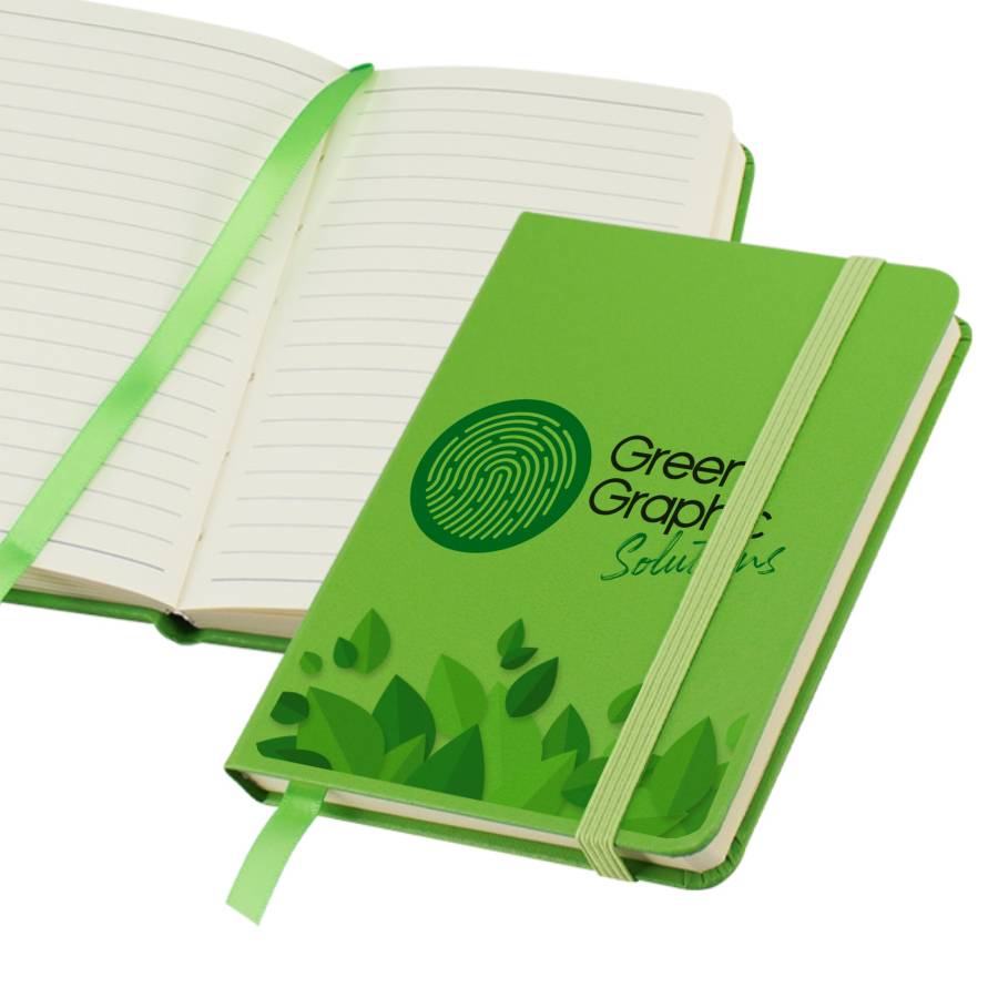 Libreta Ecocuero Color Pequeña - greengraphic.cl