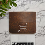 Funda Notebook de cuero Personalizado - greengraphic.cl