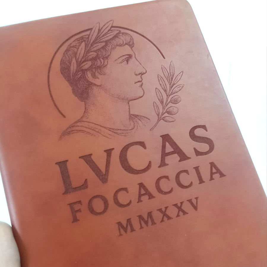 Libreta PU Cafe grande