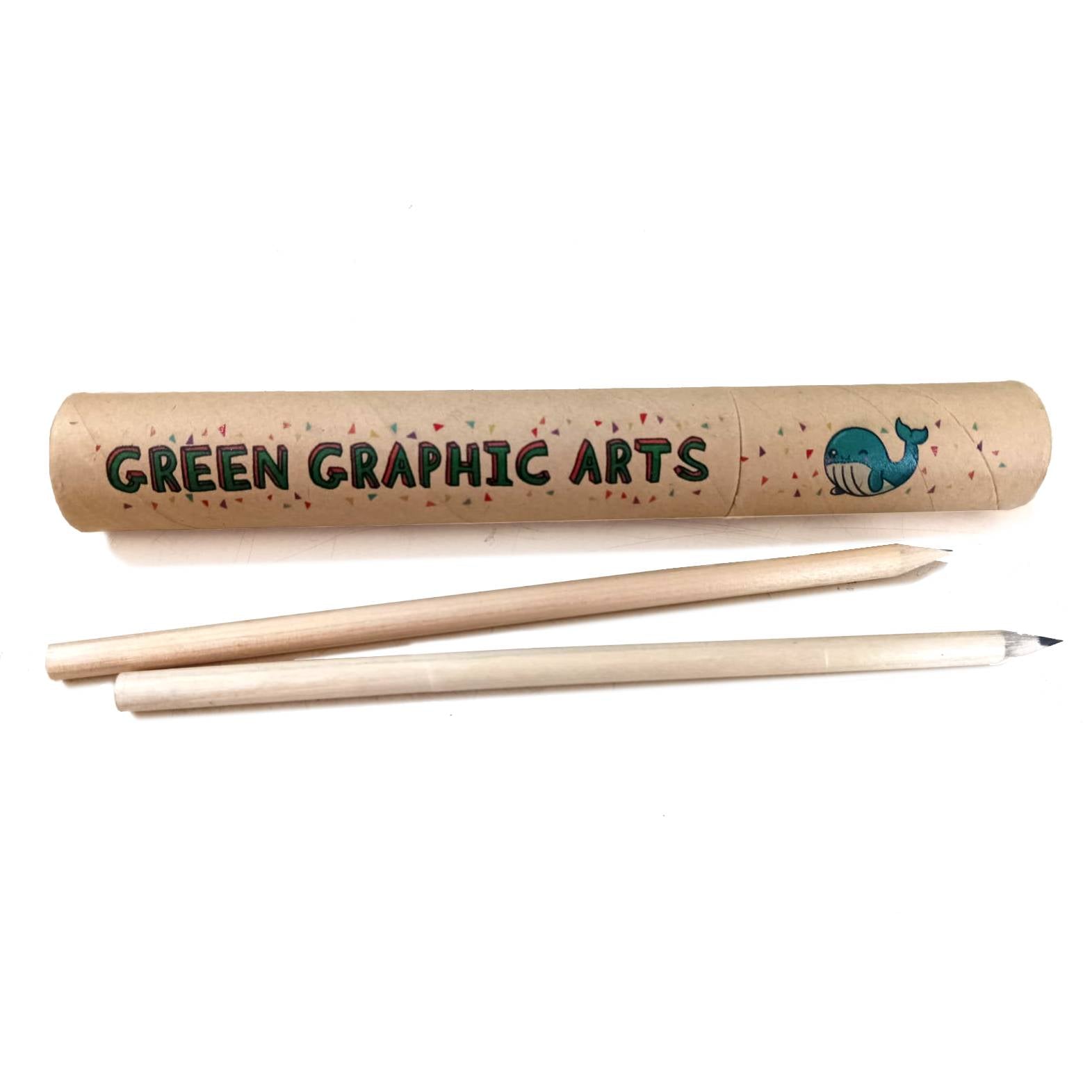 Set 6 Lápices Grafito - greengraphic.cl