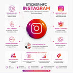 Sticker NFC Instagram