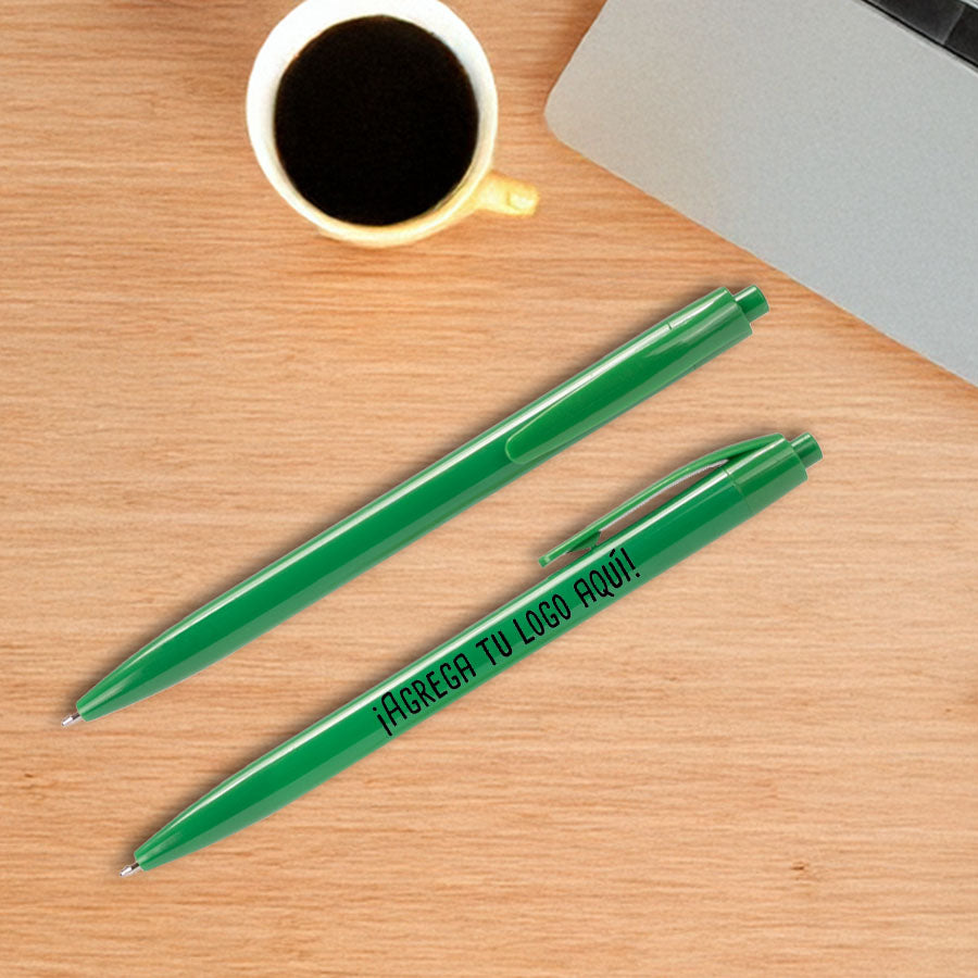 Lápiz Plástico Color Personalizable - greengraphic.cl