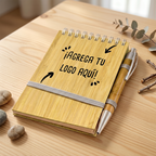 Libreta de Bamboo con lápiz