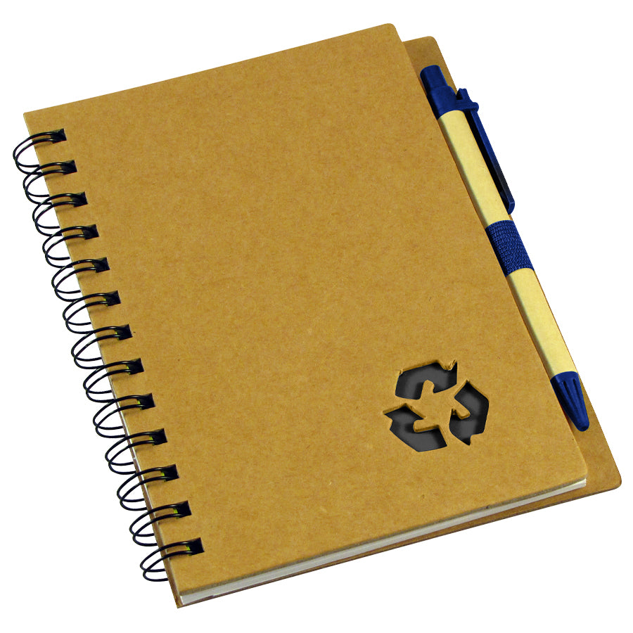 Cuaderno Ecológico Tapa Dura con Lápiz - greengraphic.cl