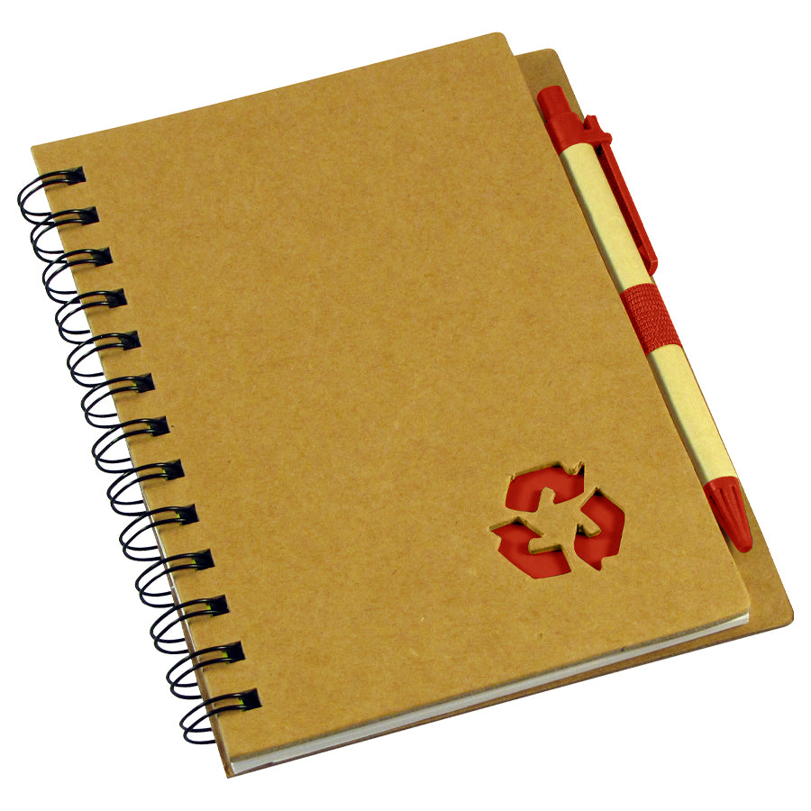 Cuaderno Ecológico Tapa Dura con Lápiz - greengraphic.cl