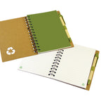 Cuaderno Ecológico Tapa Dura con Lápiz - greengraphic.cl