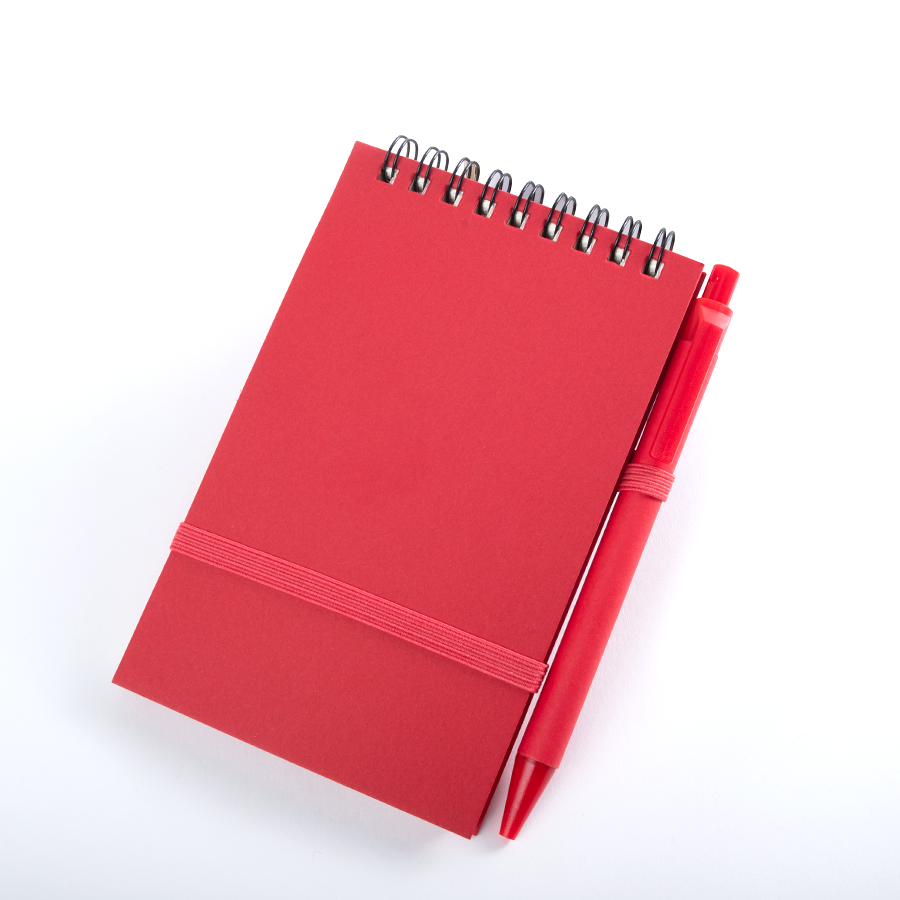 Libreta Color Eco + Lápiz - greengraphic.cl