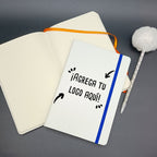 Libreta Ecocuero Grande - greengraphic.cl