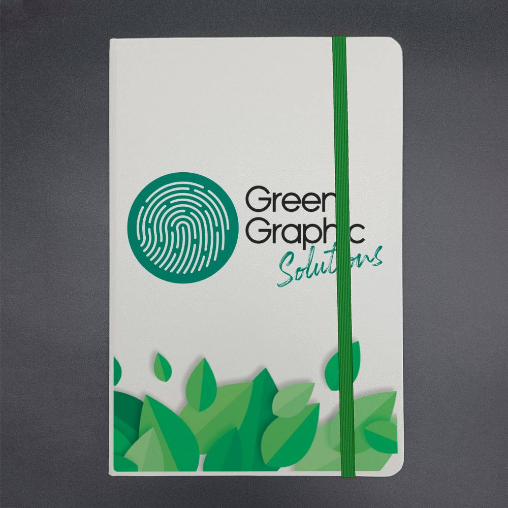 Libreta Ecocuero Grande - greengraphic.cl
