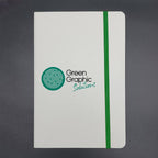 Libreta Ecocuero Grande - greengraphic.cl