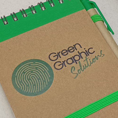 Libreta Ecológica con Lápiz - greengraphic.cl
