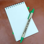 Libreta Ecológica con Lápiz - greengraphic.cl