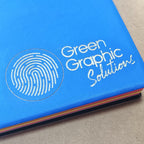 Libreta PU con Hojas de Color para Grabado - greengraphic.cl