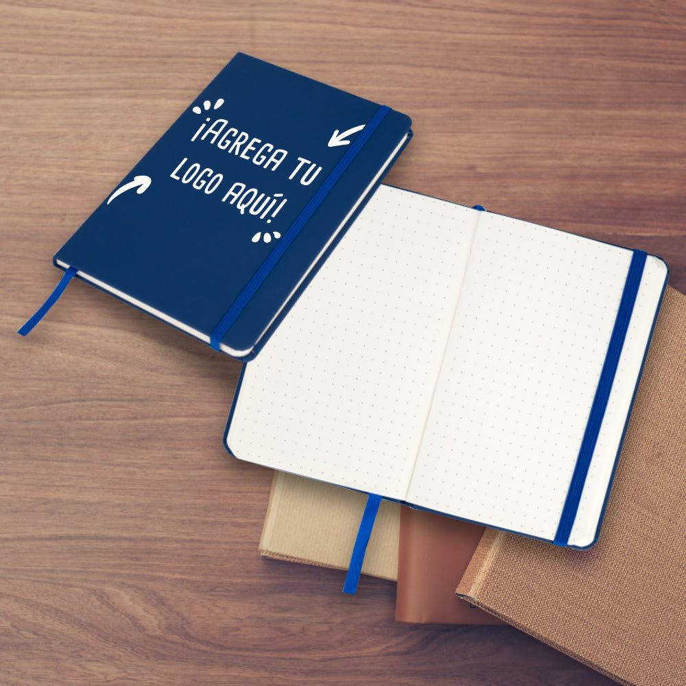Libreta Premium Ecocuero Color Grande - greengraphic.cl