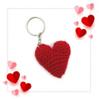 Tazón Personalizado + Llavero Corazón Crochet - greengraphic.cl